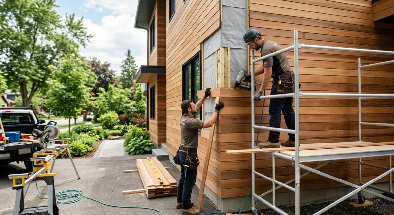 Wood Siding Service in Huntington, VT