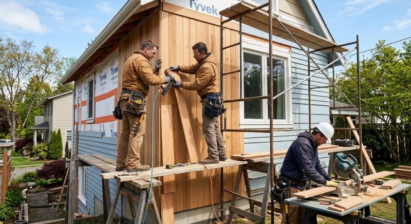 Wood Siding Service in Milton, VT